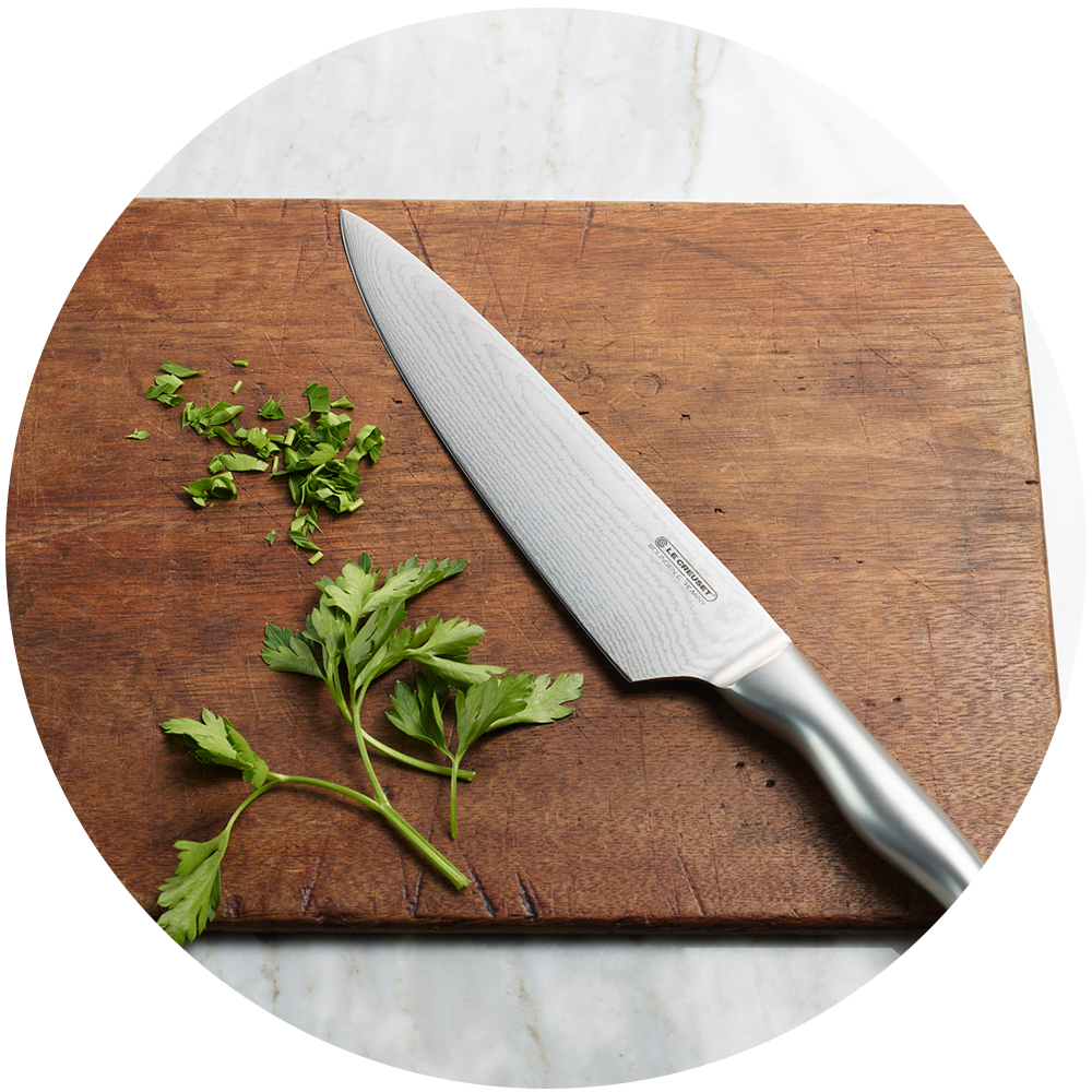 Le creuset knife block on sale